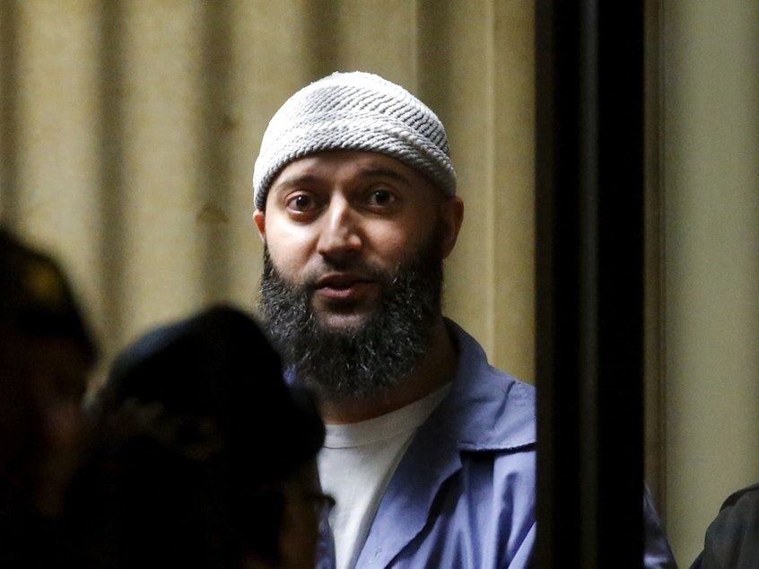 caption: Adnan Syed leaves the Baltimore City Circuit Courthouse in Baltimore, Maryland, on Feb. 5, 2016. The Maryland man, whose 2000 murder conviction was thrown into question by the popular "Serial" podcast, was in court to argue he deserved a new trial because his lawyers had done a poor job with his case.