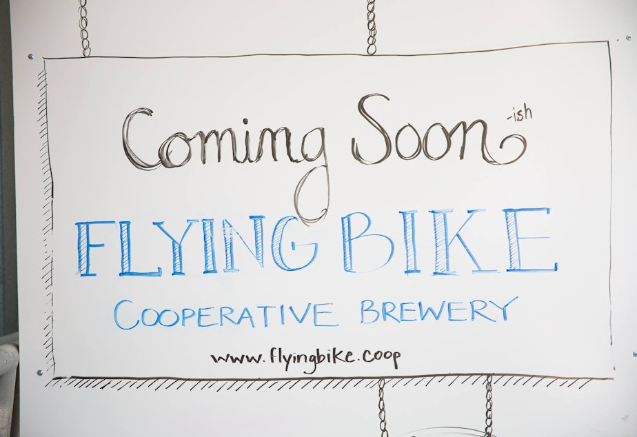 caption: Flying Bike Cooperative hopes to open their doors late June.