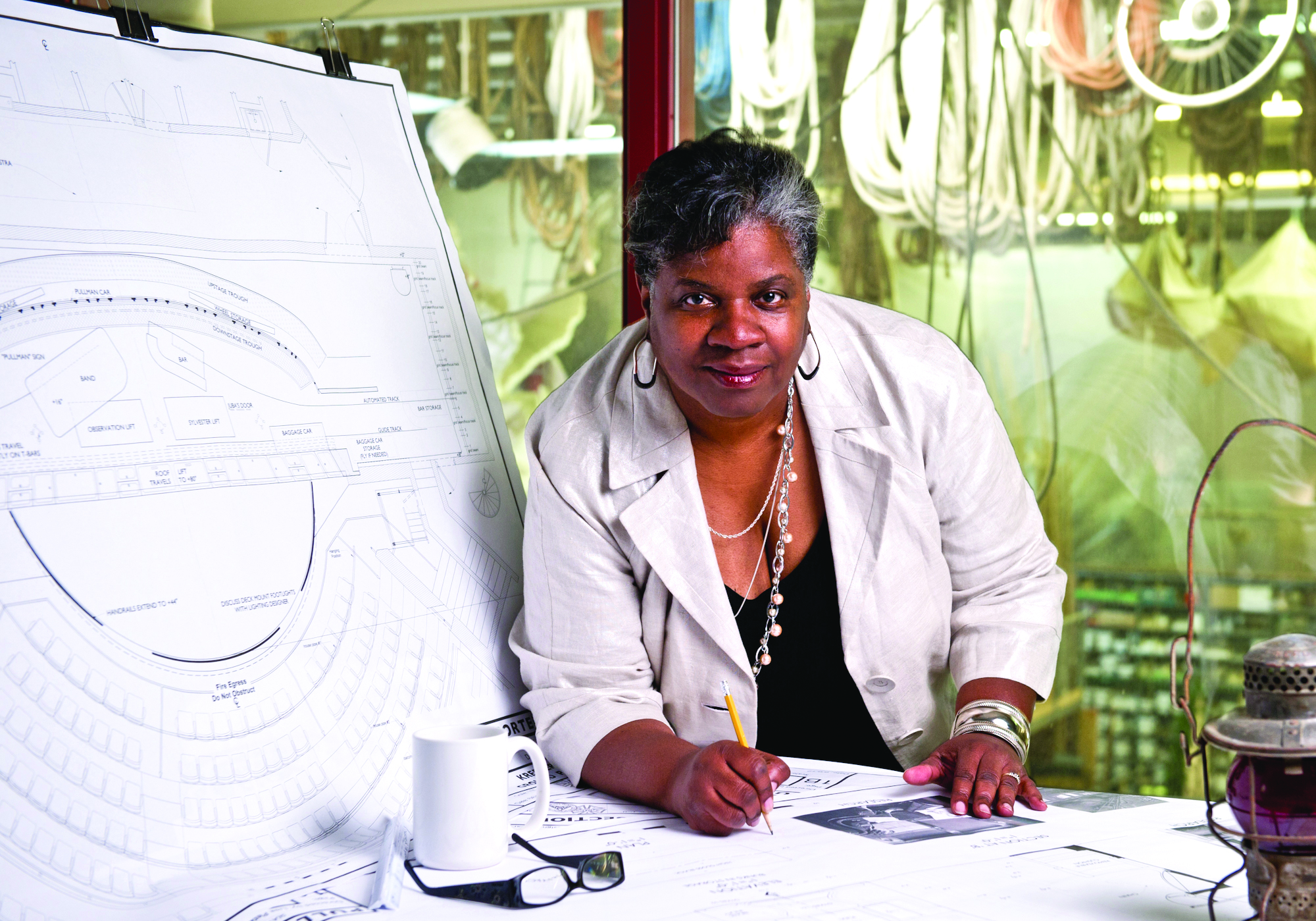 caption: Playwright Cheryl West