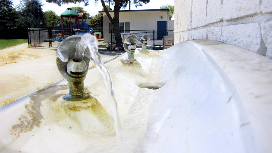 caption: Thirty-four water systems in Washington state were found to have unacceptable levels of lead. Most of those systems are now in compliance, although four of them are still working toward lower lead levels.