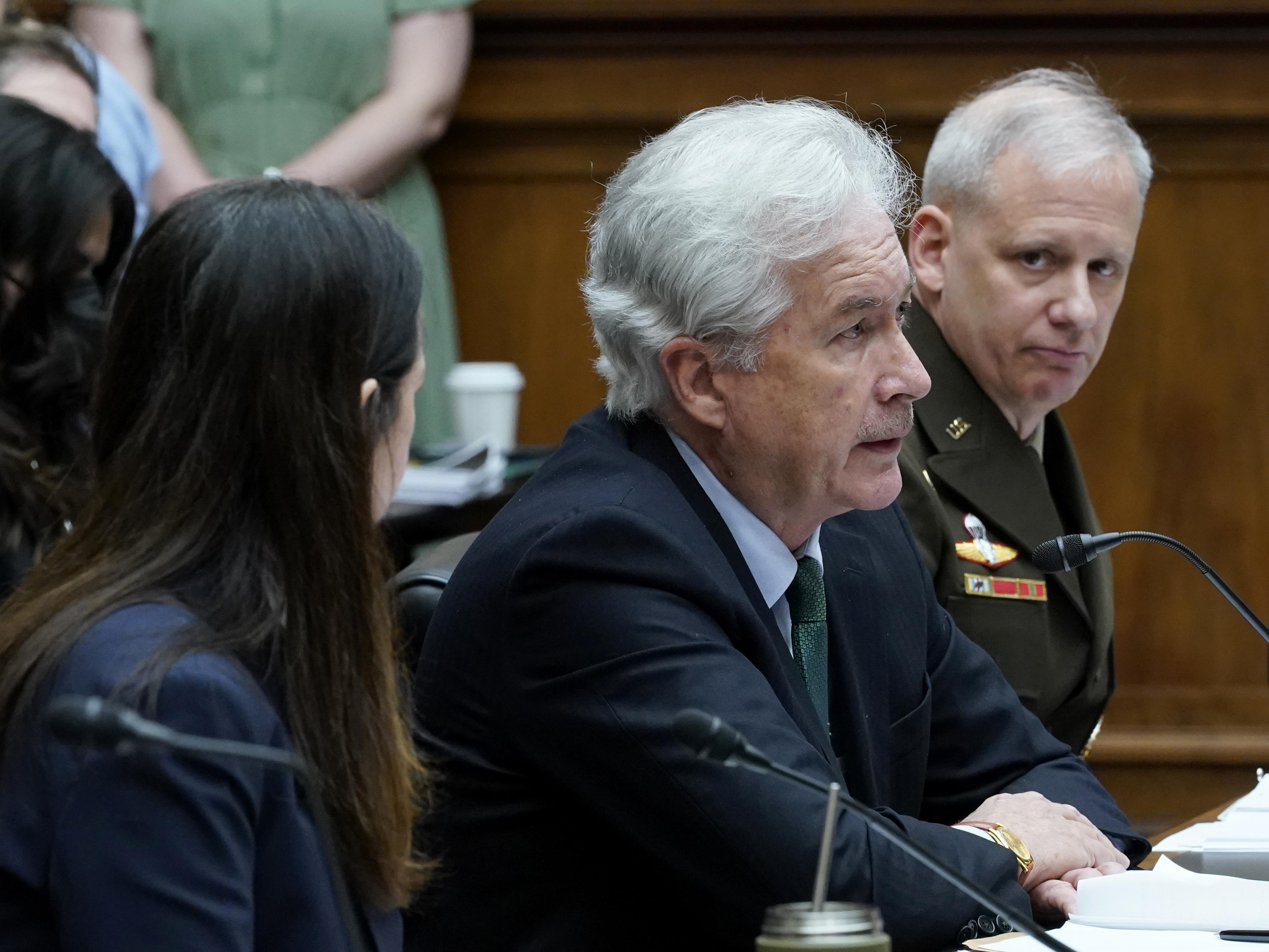 caption: CIA Director William Burns testifies before the House Intelligence Committee in March. Burns has focused the agency more on U.S. rivalries with Russia and China. He's been involved in the public release of U.S. intelligence on Russia's military plans in Ukraine, and he's established the China Mission Center at CIA headquarters.