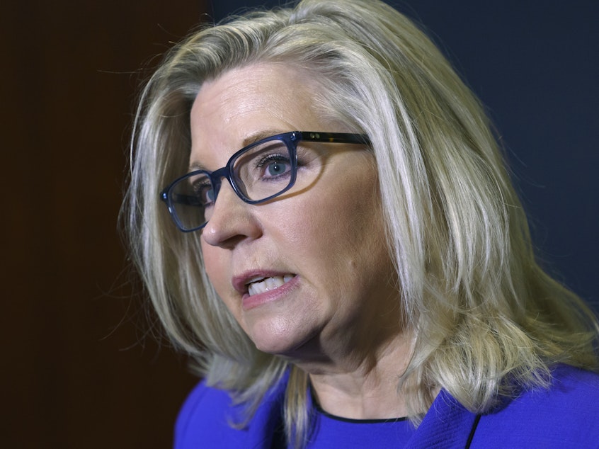 caption: Rep. Liz Cheney, R-Wyo., says she is "honored" to serve on select committee investigating Jan. 6 insurrection at the U.S. Capitol.