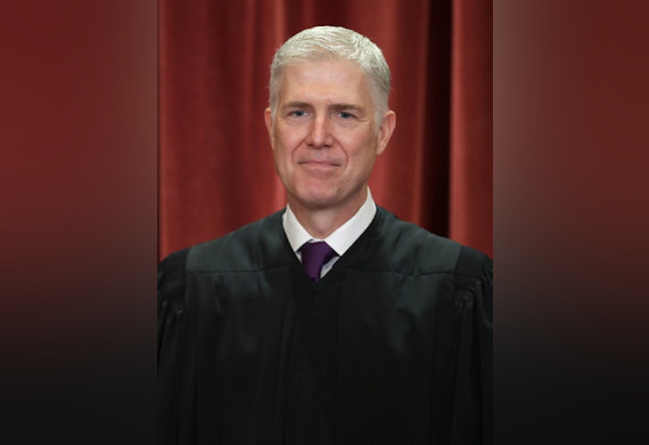 caption: Supreme Court Justice Neil Gorsuch CREDIT: Chip Somodevilla/Getty Images