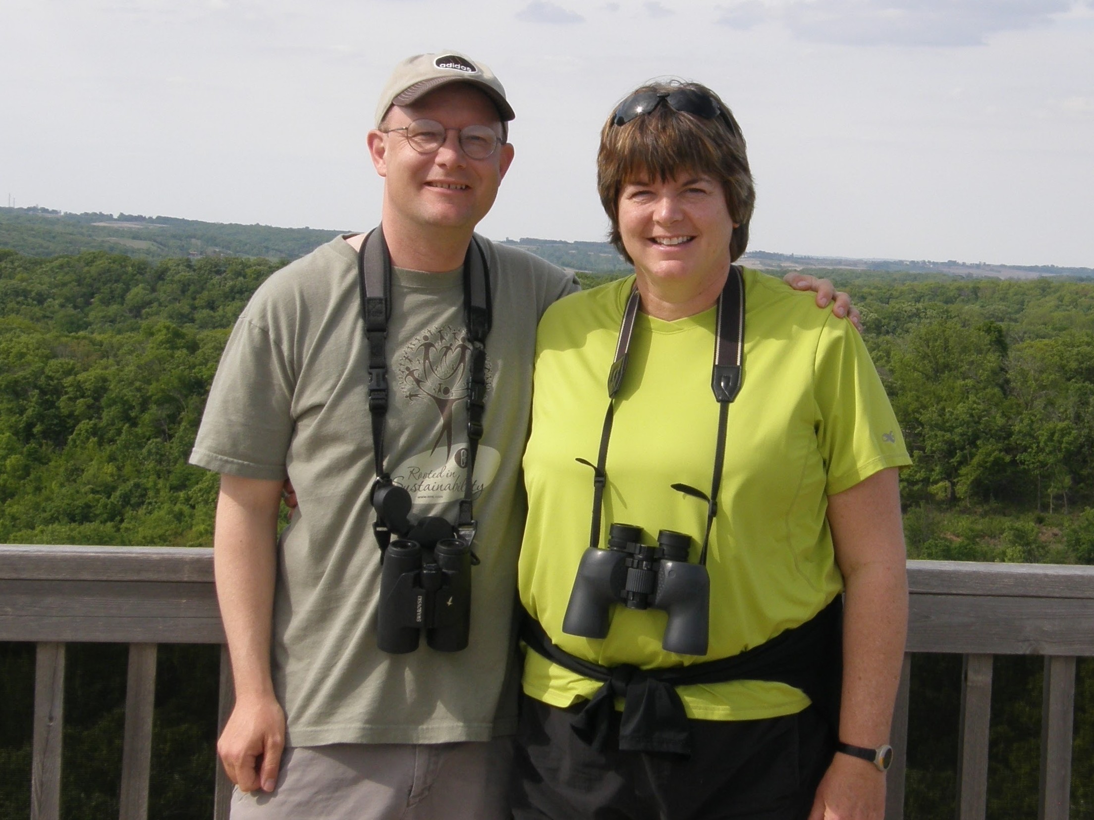 caption: Scott Severs and his wife, Julie Bartlett, have been able to pay their mortgage and they have a healthy emergency fund. He donated his federal rescue check but acknowledges not everyone can.