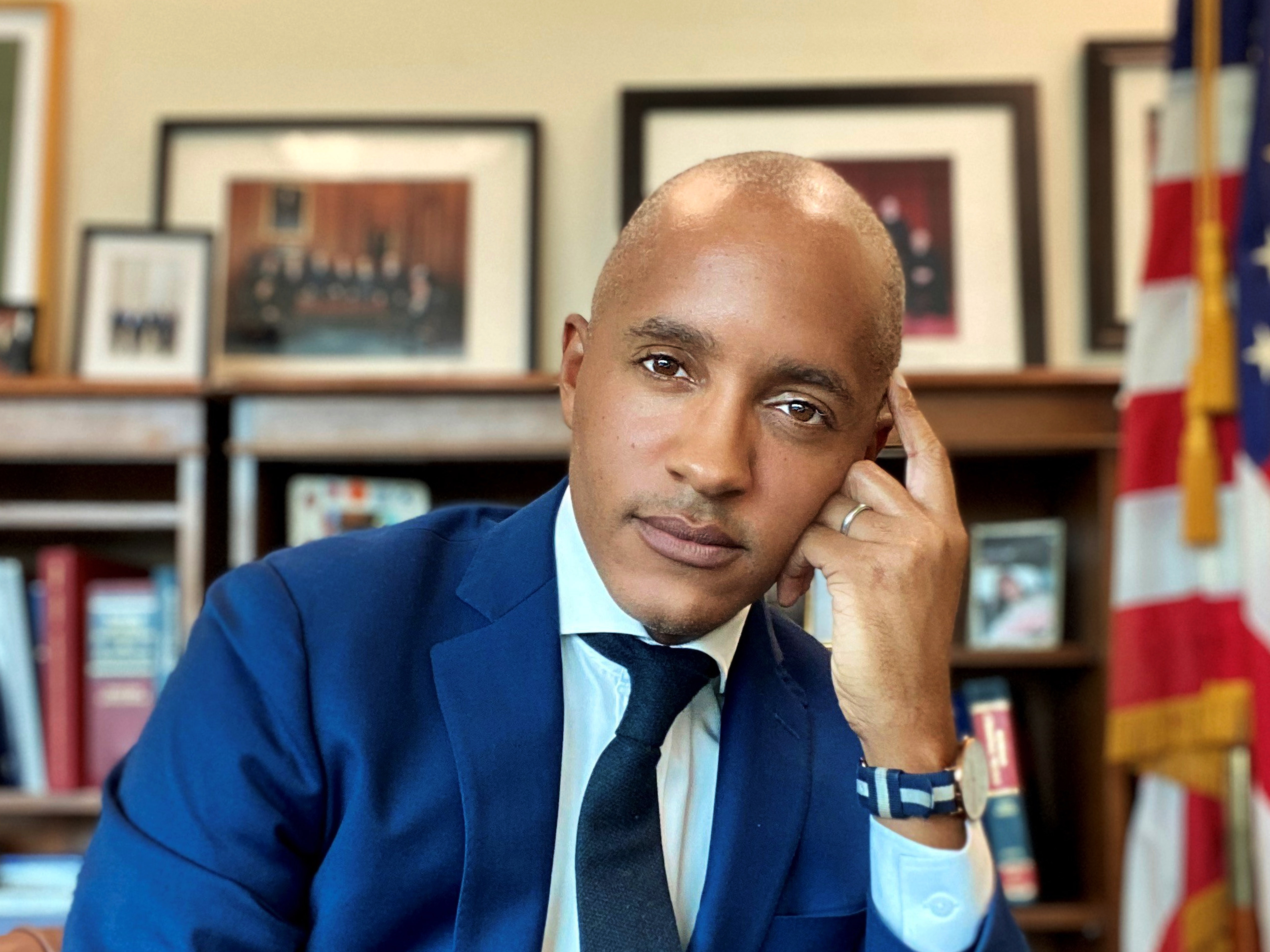 caption: President Joe Biden has nominated Damian Williams to run the U.S. Attorney's office in Manhattan. Williams would be the first Black man to run the U.S. Attorney's Office for the Southern District of New York.