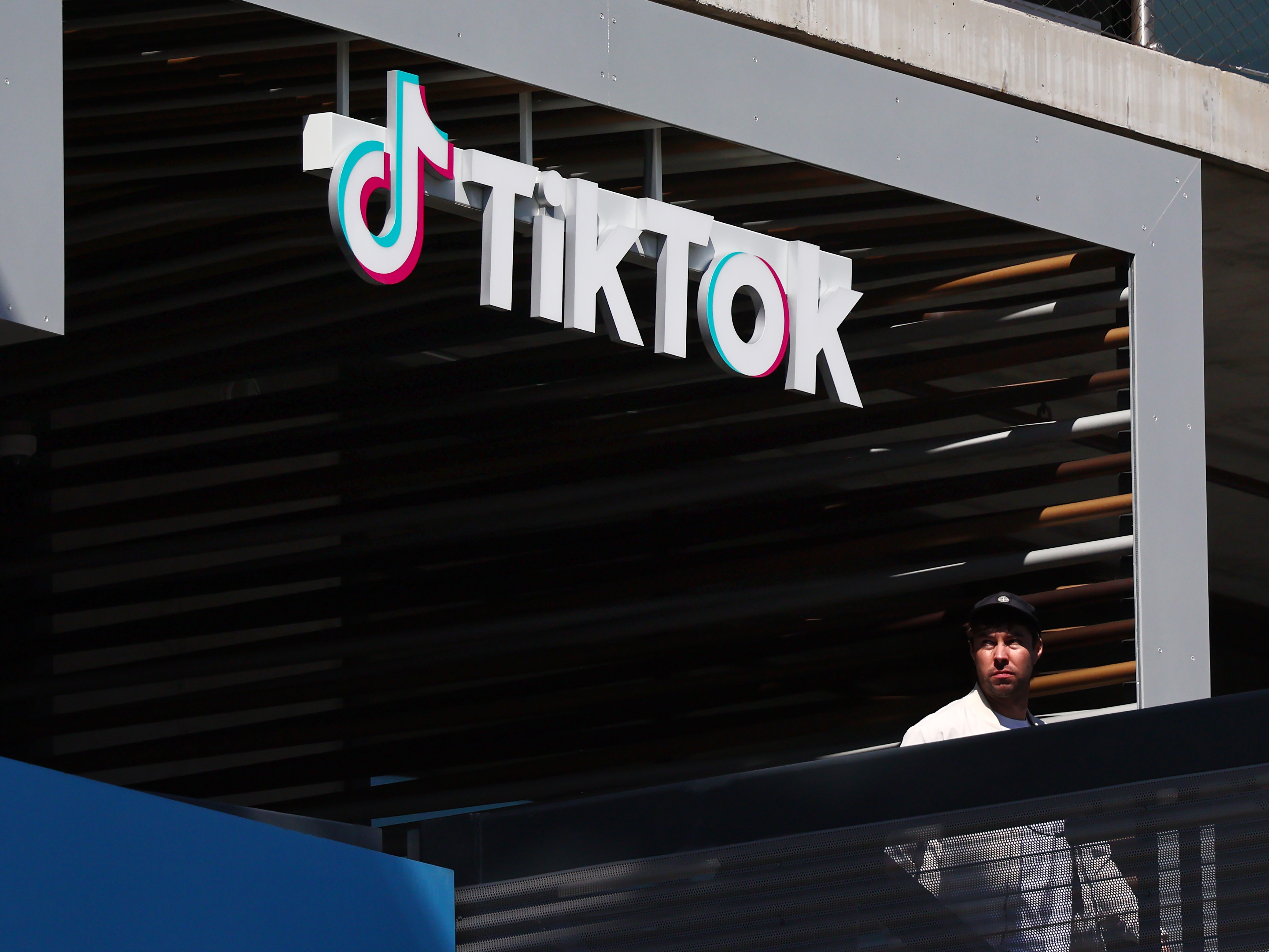caption: A 2024 file photo of TikTok's offices in Culver City, Calif. The popular social app's fate could be decided in the coming days as it seeks a buyer to comply with a federal law that it divest itself of Chinese ownership.