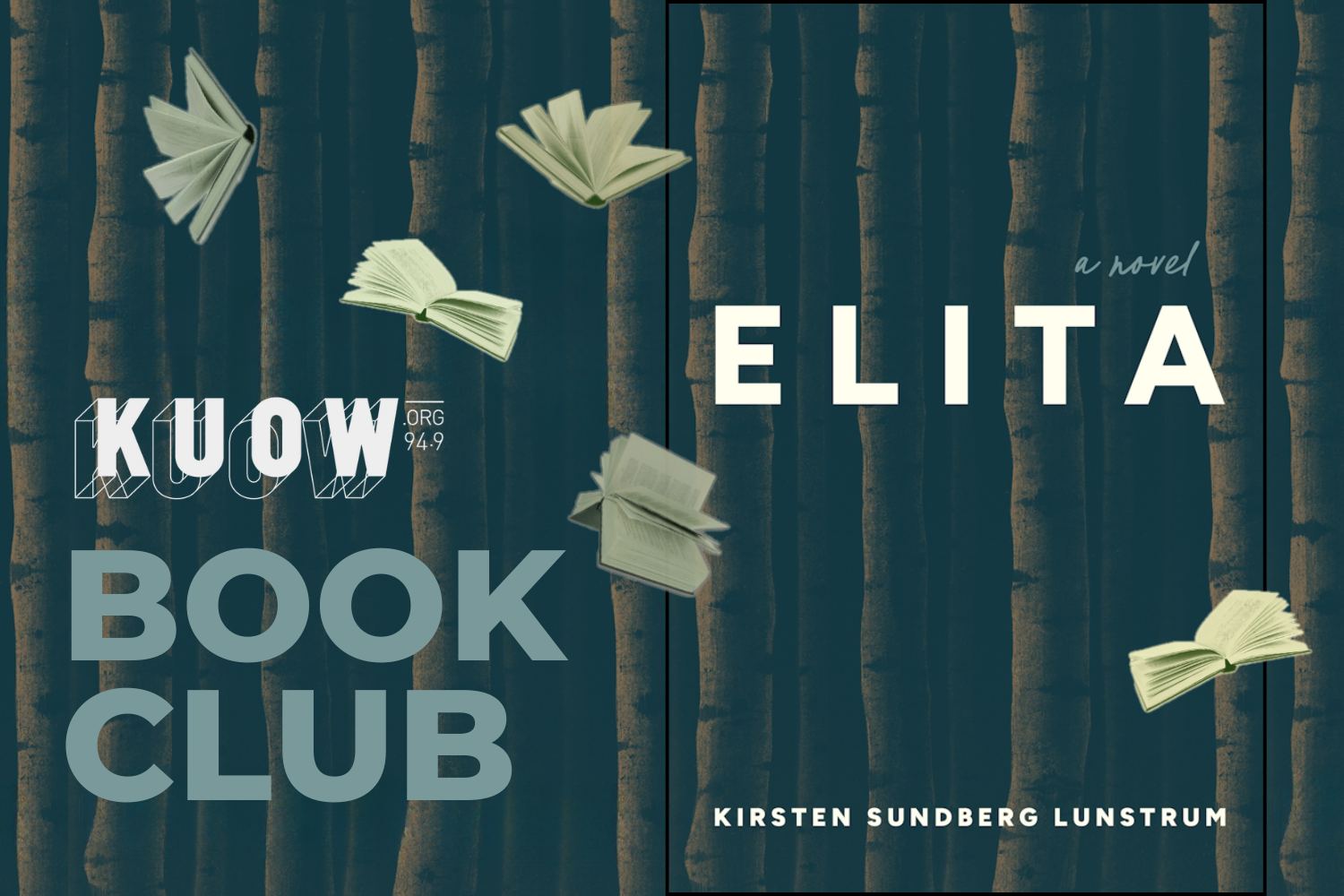 caption: The KUOW Book Club is reading "Elita" by Kirsten Sundberg Lunstrum in October 2025.