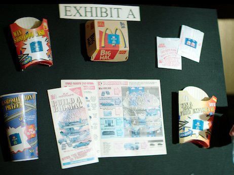 caption: The documentary <em>McMillions </em>explores, using both archival footage and recreations, the story of the fraud uncovered within the McDonald's Monopoly game.