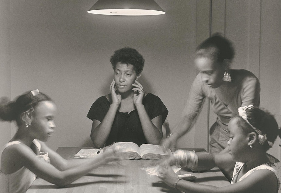 caption: Carrie Mae Weems' Untitled