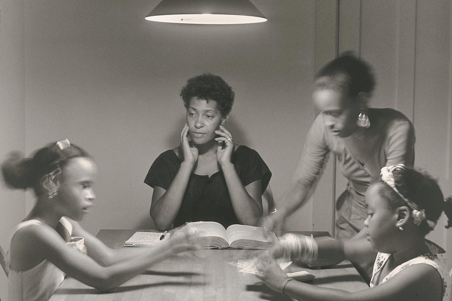 caption: Carrie Mae Weems' Untitled