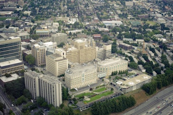 caption: Harborview Medical Center in Seattle, Washington.