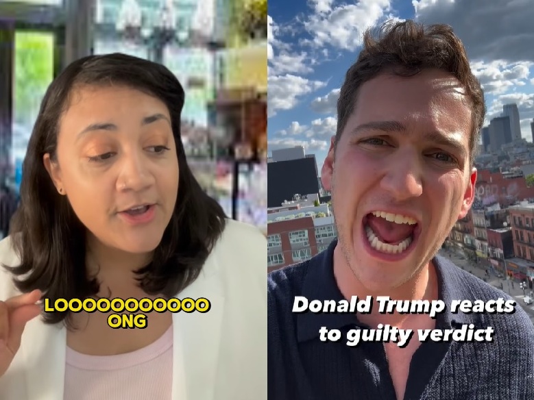 caption: The impressions by Allison Reese and Matt Friend find huge followings on Instagram.