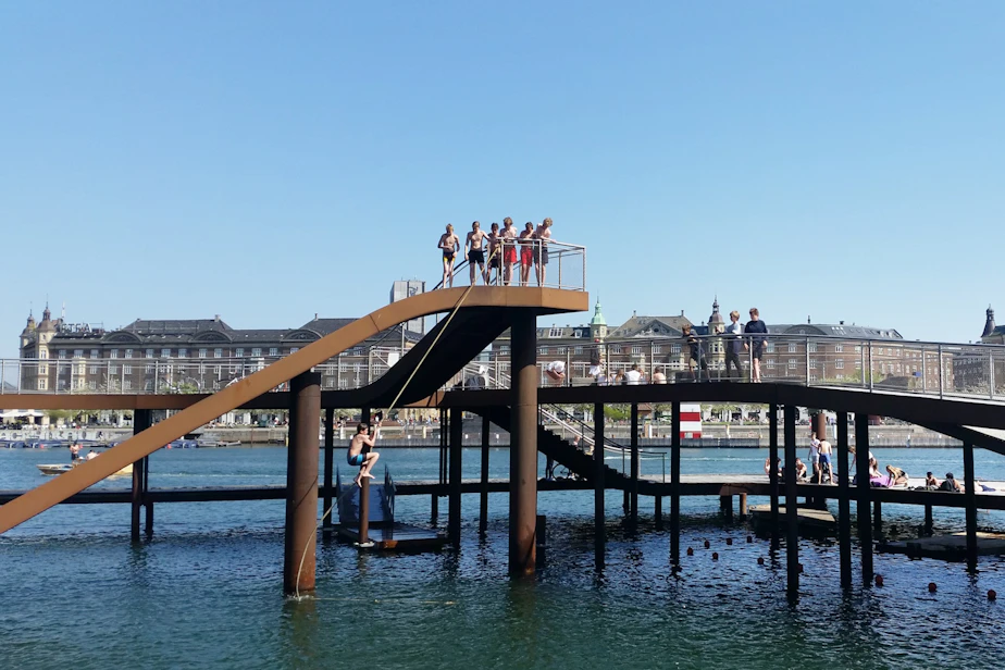 caption: Economic growth in the Oresund region (Copenhagen and Malmö) helped pay for projects like the cleanup of a once polluted harbor.