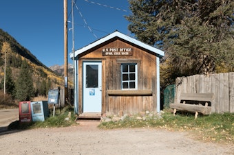 caption: Post Office, Ophir, CO