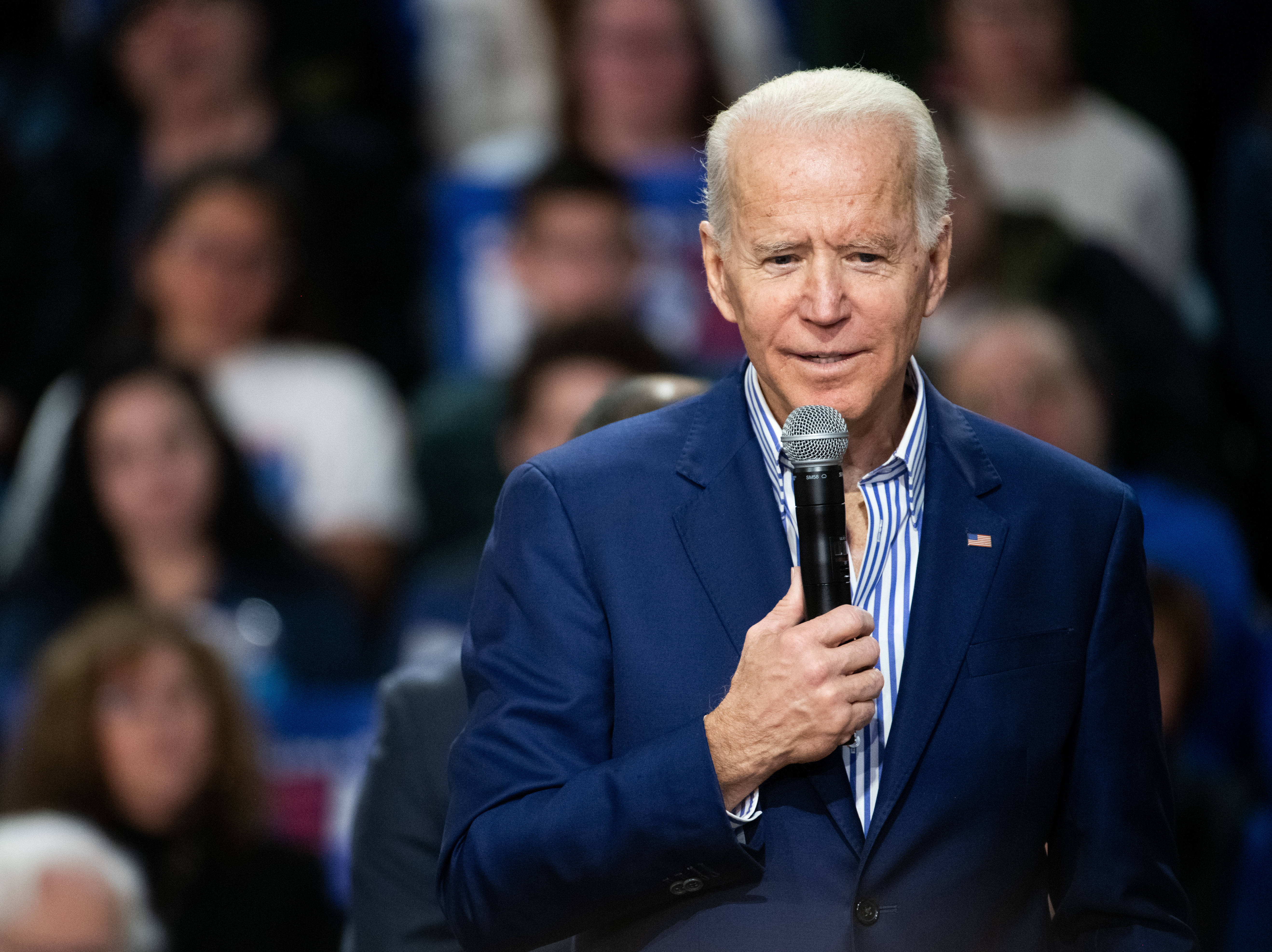 caption: The crucial win has the potential to resurrect Joe Biden's campaign after a series of poor finishes in the other early states.