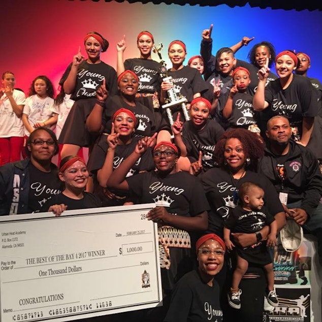 caption: Northside Step Team wins first place for their Black Lives Matter piece at the 2017 Best of Bay Step Competition.