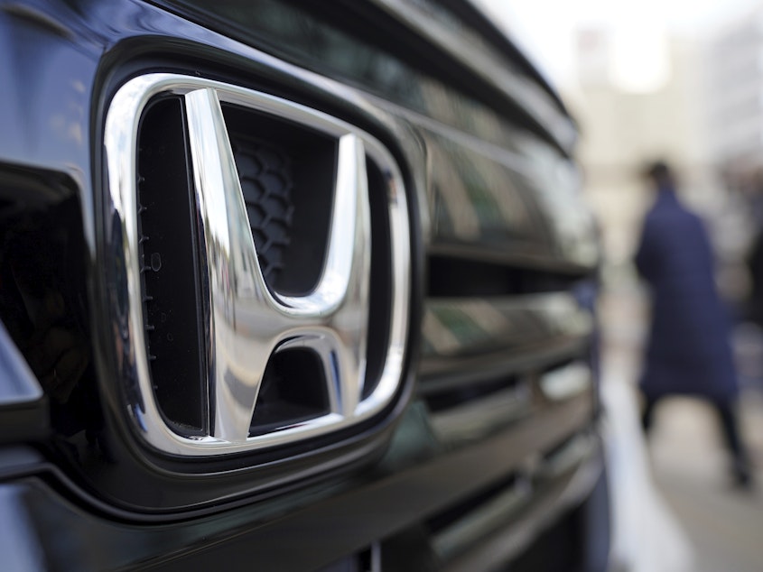 caption: Honda recalled a few hundred thousand 2023-2024 Accord and HR-V vehicles that may be missing a piece in the front seat belt pretensioners, which could increase injury risks.