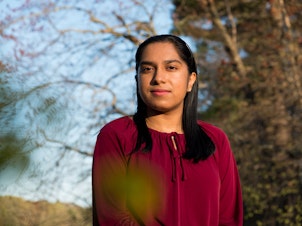 caption: Last year, in her first year of medical school at Harvard, Pooja Chandrasheka recruited 175 multilingual health profession students from around the U.S. to create simple and accurate fact sheets about COVID-19 in 40 languages.