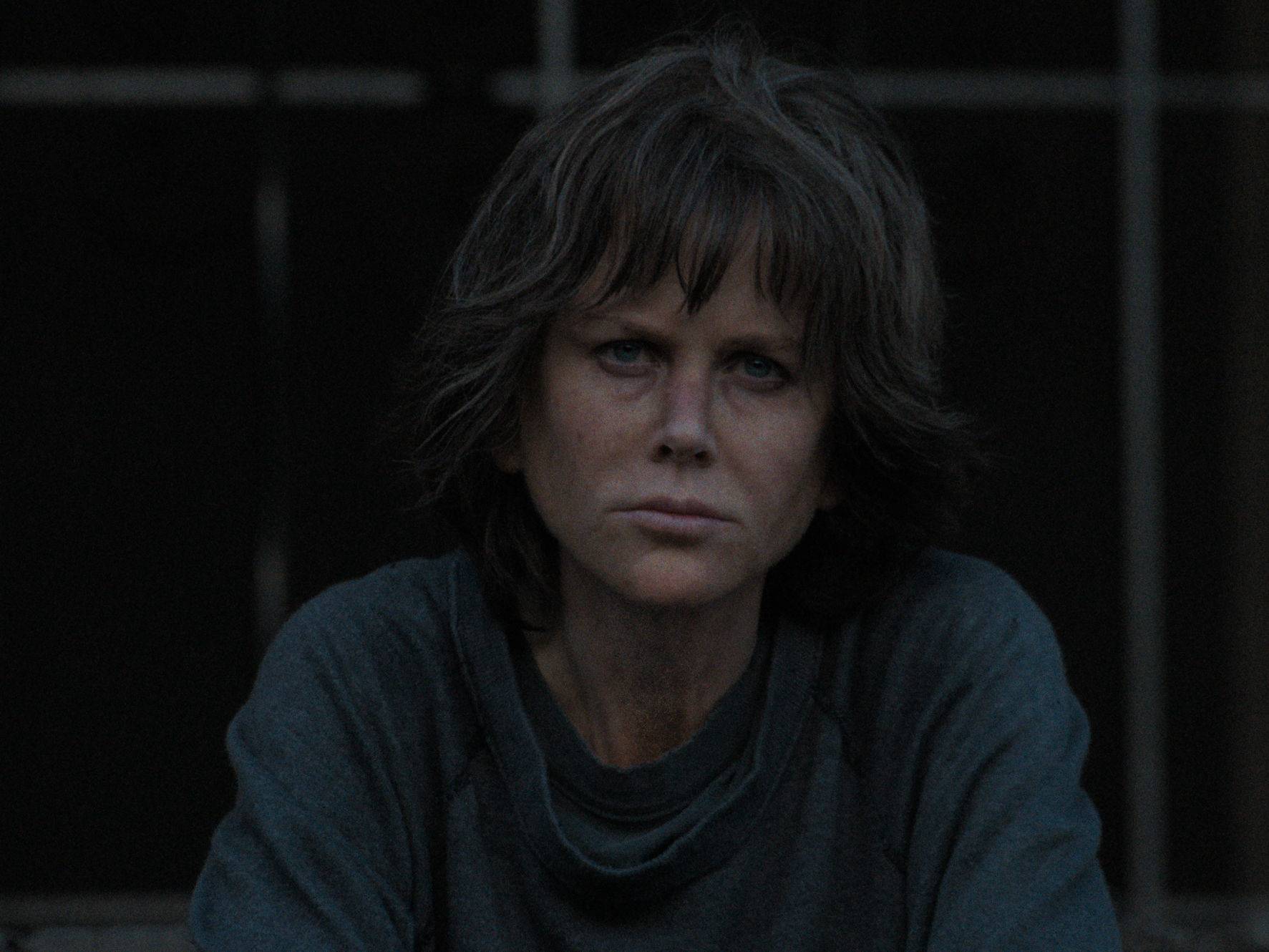 caption: Nicole Kidman stars as Erin Bell, a hard-boiled detective facing an old foe, in Karyn Kusama's <em>Destroyer.</em>
