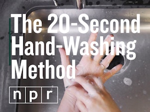 The 20-second hand-washing method.