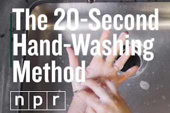 The 20-second hand-washing method.