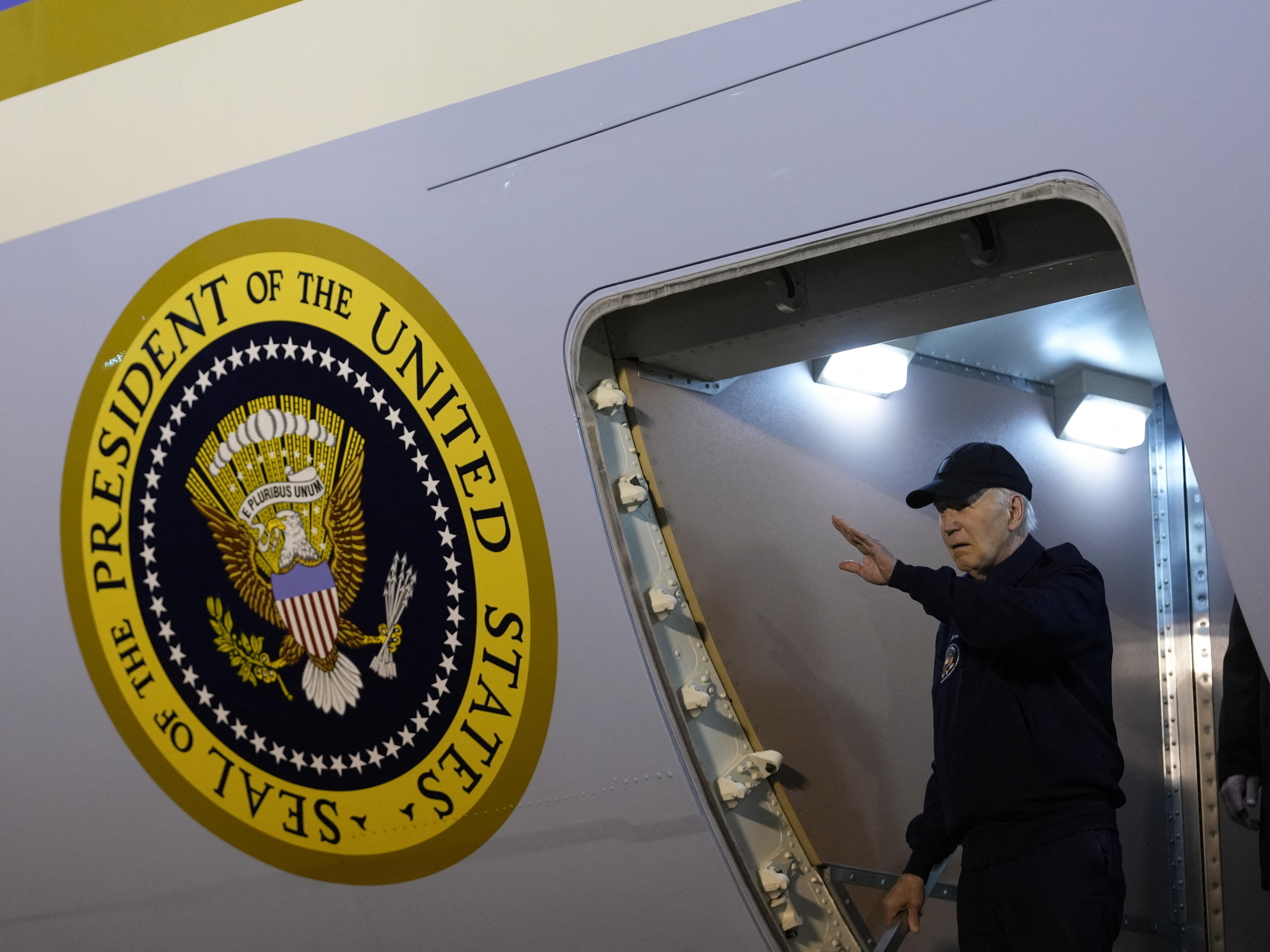 caption: Top Democrats in Washington are carefully avoiding denying reports that they have called for President Biden to step aside as the party's nominee for president. 