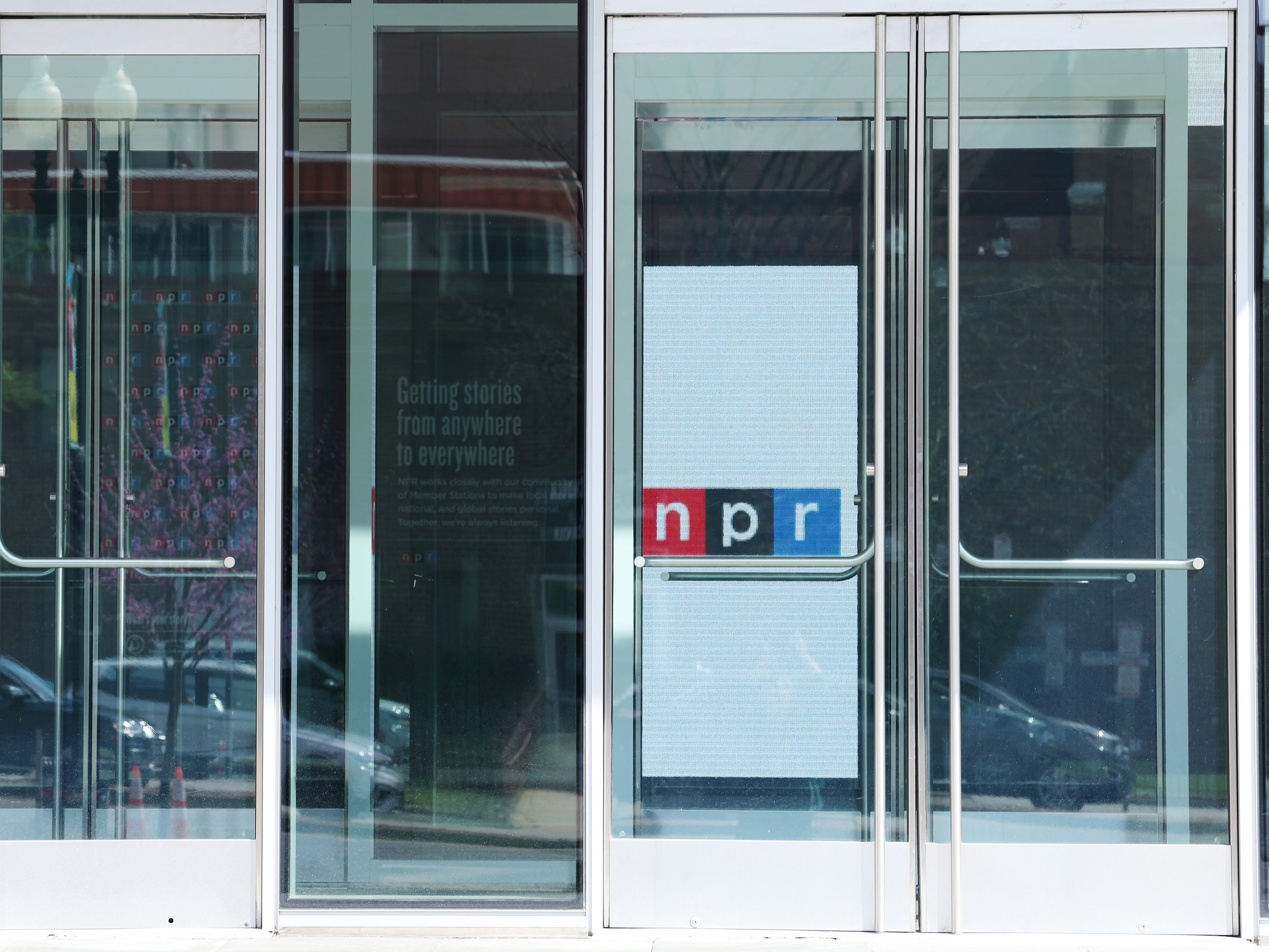 caption: NPR has received $113 million in gifts to help it invest in technology and strengthen its ties with public radio stations nationwide.