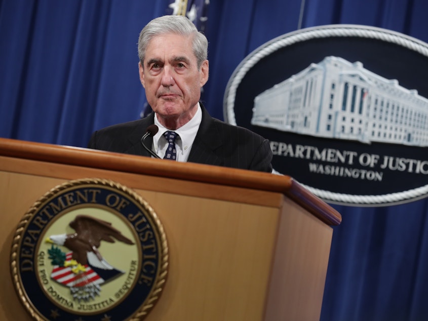 caption: In a statement at the Justice Department on May 29, special counsel Robert Mueller said he did not think it would be appropriate for him to testify before Congress. But lawmakers have big questions for him.