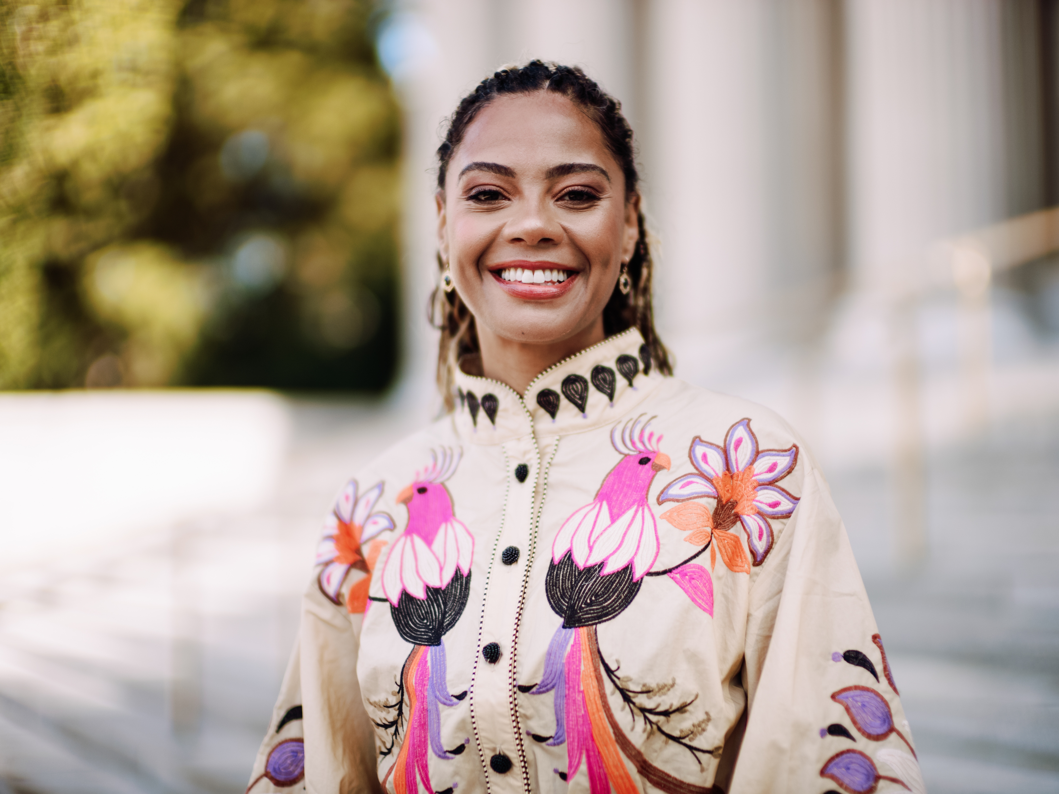 caption: Kristina Douglass, an archaeologist at Columbia University, received an $800,000 MacArthur award for her research "investigating how past human societies and environments co-evolved and adapted to climate variability." She does her field work in Madagascar — "the most amazing landscape I've ever been in."