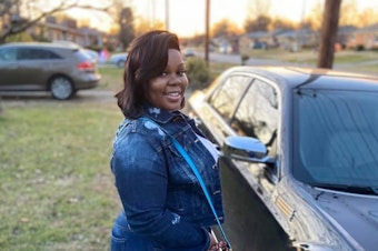 caption: Emergency medical technician Breonna Taylor, 26, was shot and killed by police in her home in March. Her name has become a rallying cry in protests against police brutality and social injustice.