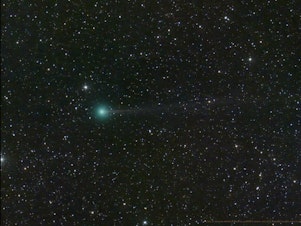 caption: Meet the comet Nishimura.