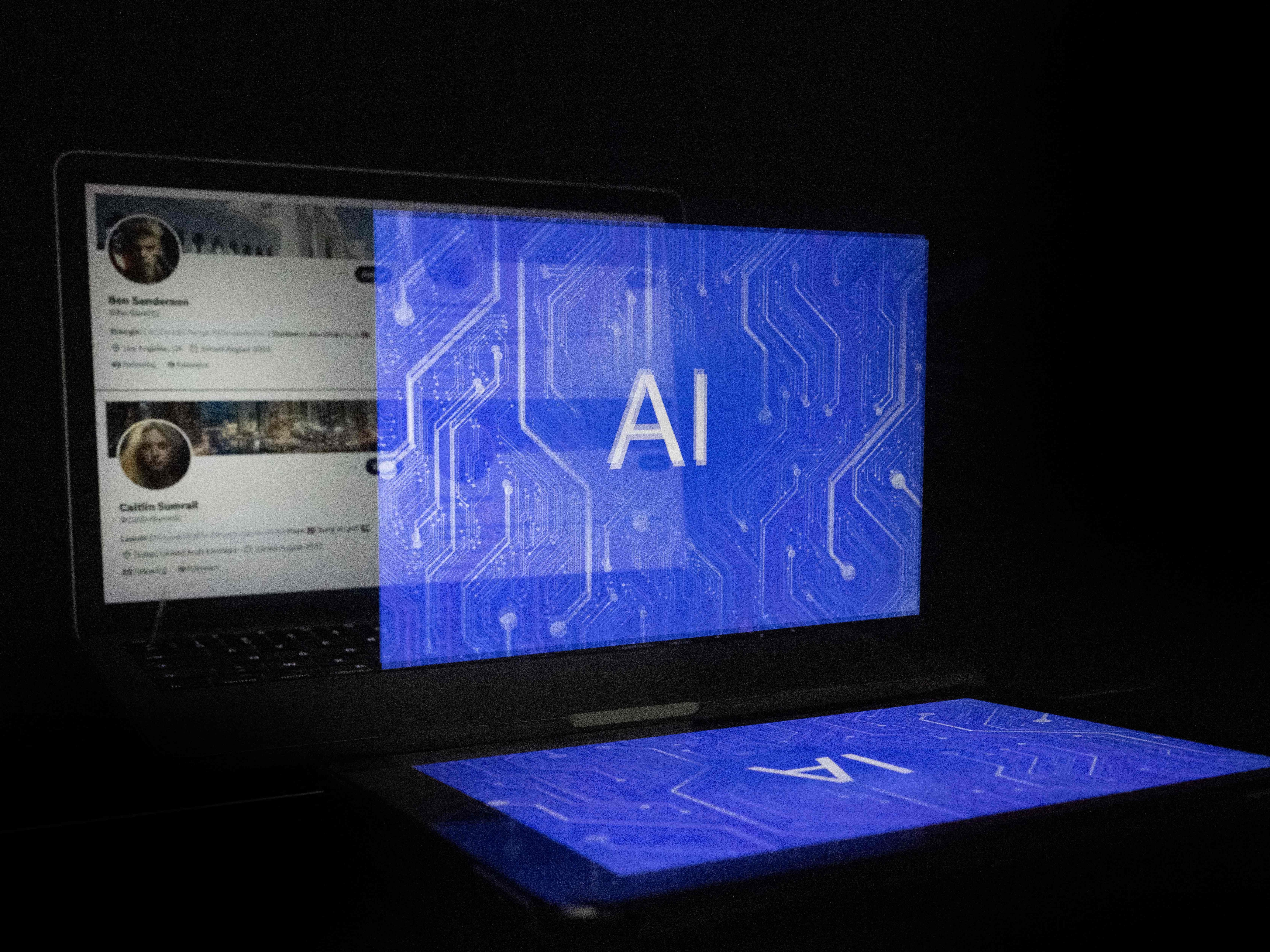 caption: Scammers are using generative artificial intelligence tools to create more convincing fake text and voices to commit fraud, according to a recent FBI warning to the public.