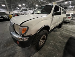 caption: My 1999 Toyota Tacoma was stolen, crashed, and stripped for parts.