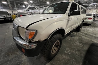 caption: My 1999 Toyota Tacoma was stolen, crashed, and stripped for parts.
