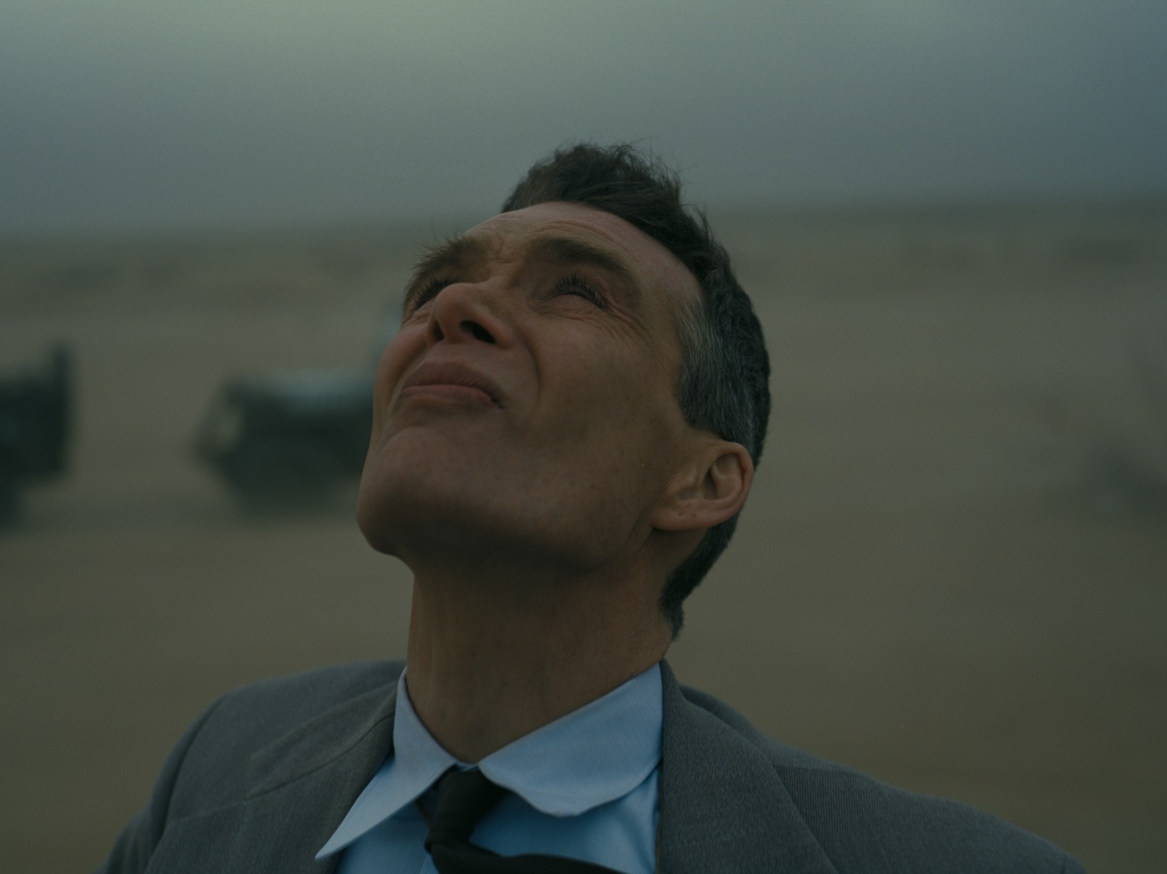 caption: <em>Oppenheimer</em> received 13 Oscar nominations. Above, Cillian Murphy as J. Robert Oppenheimer. <a href="https://www.npr.org/2023/08/14/1193448291/oppenheimer-director-christopher-nolan">Click here for an interview with director Christopher Nolan.</a>