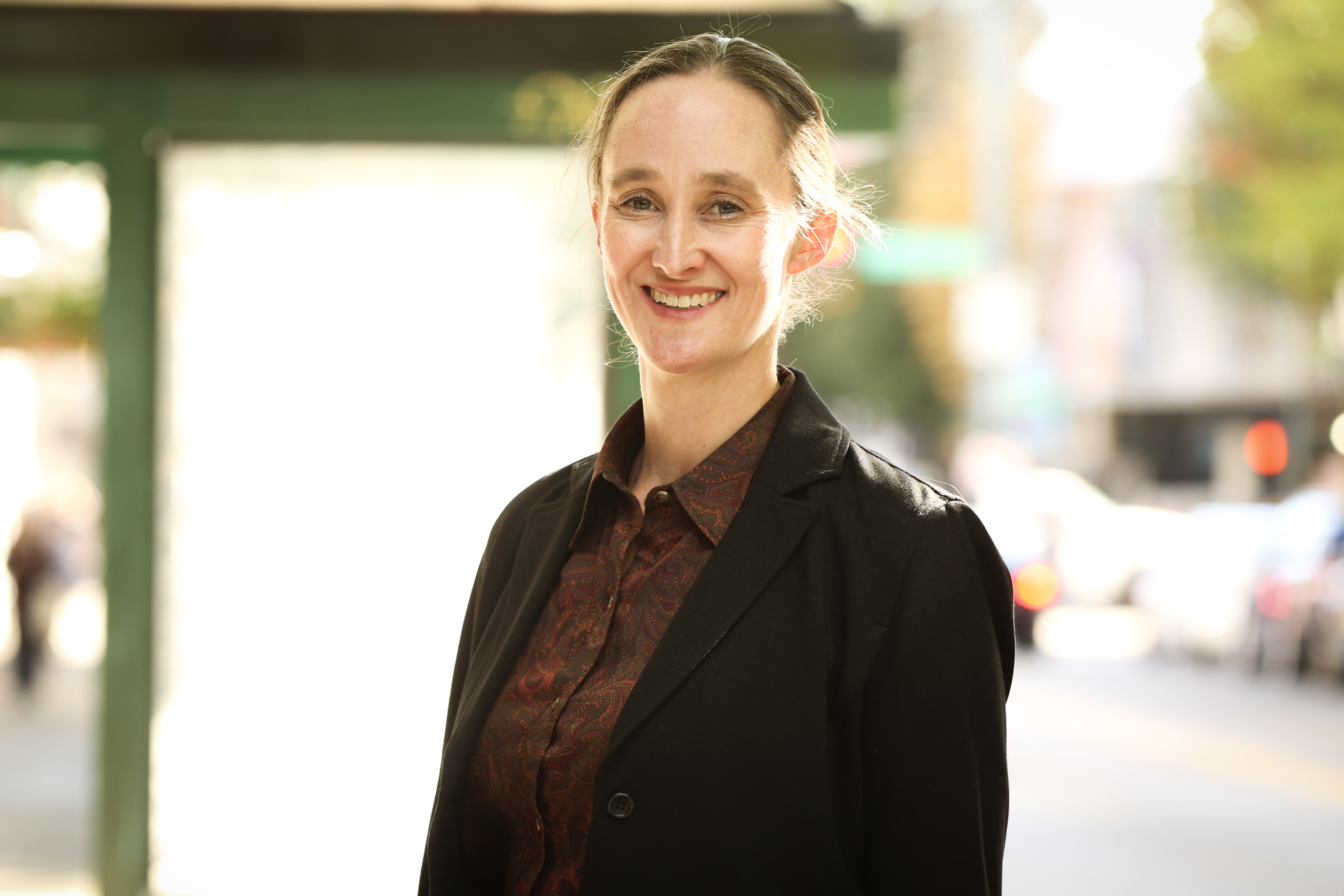 caption: Seattle Mayor candidate Katie Wilson. Seattle, Oct. 1st, 2025