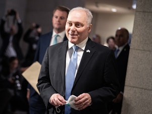 caption: Rep. Steve Scalise, R-La., won an internal GOP vote for speaker but Republicans remain divided and unsure if he has the votes in the full House to elected speaker.