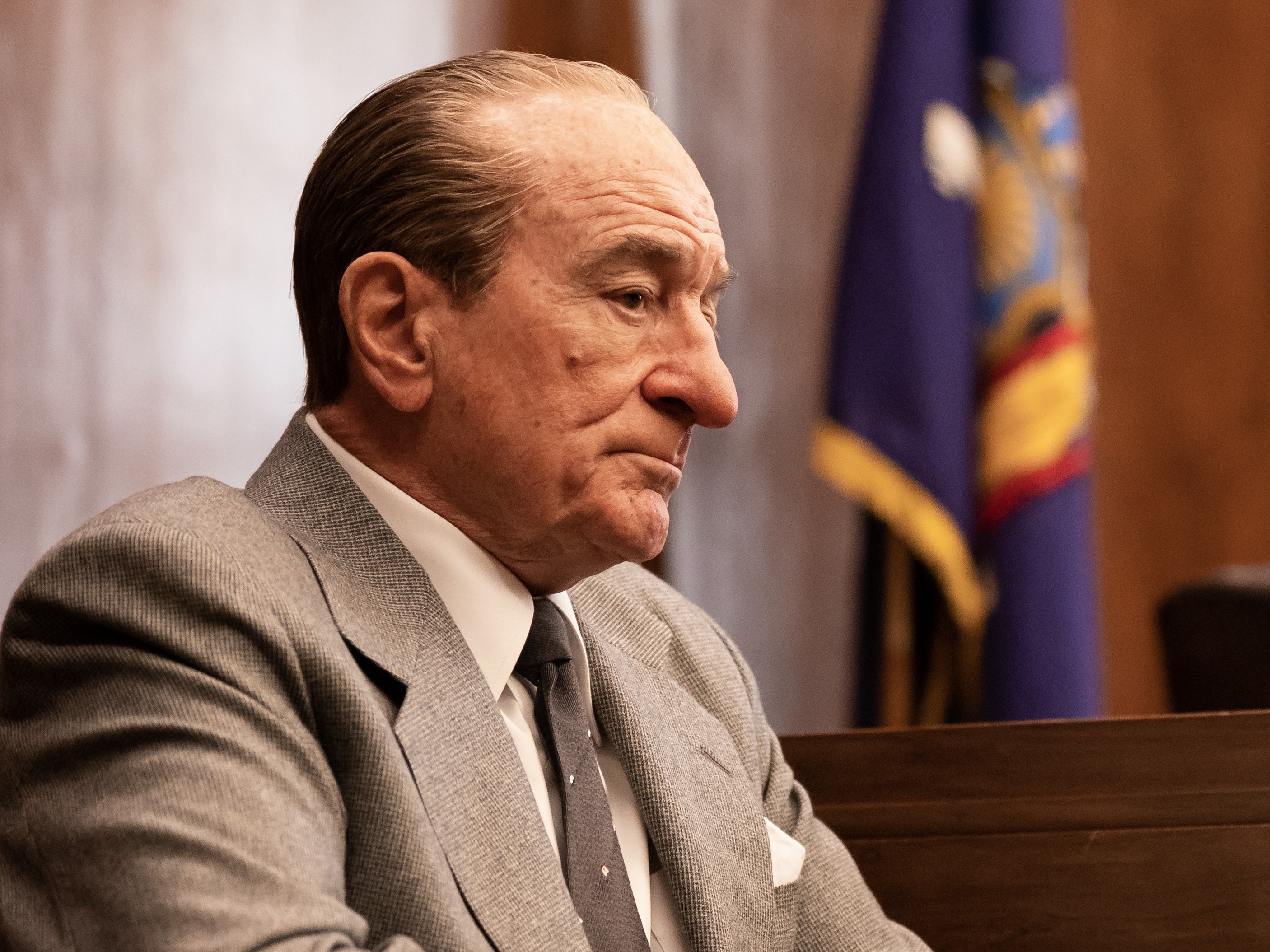 caption: Robert De Niro plays Frank Costello in <em>The Alto Knights. </em>