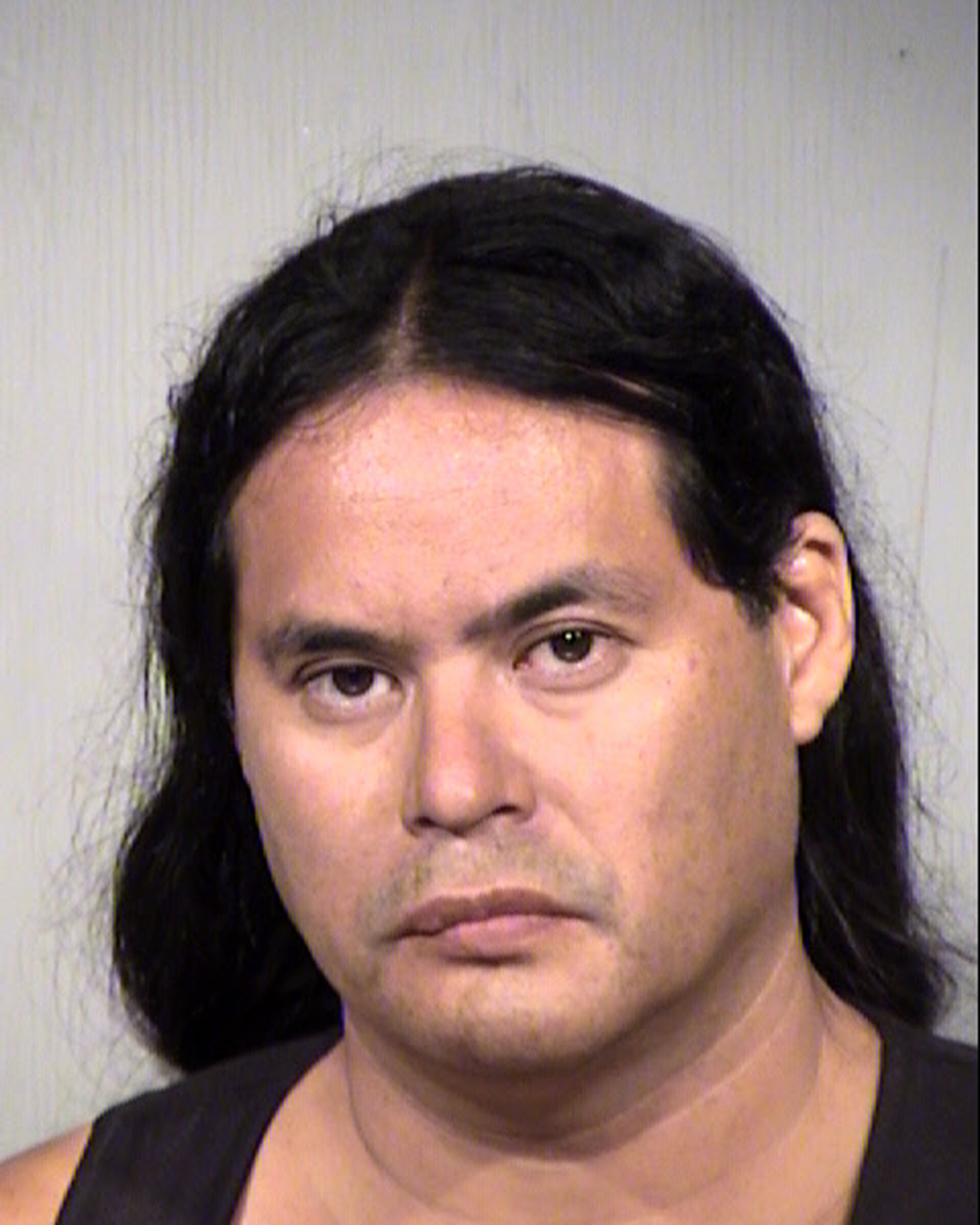 caption: This undated photo provided by the Maricopa County Sheriff's office shows Redwolf Pope. Pope was sentenced Wednesday to 46 years in prison for drugging and raping women.