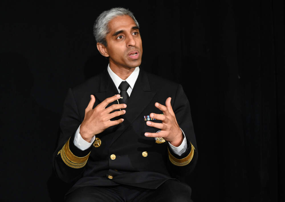 caption: U.S. Surgeon General Dr. Vivek Murthy. (Slaven Vlasic/Getty Images)