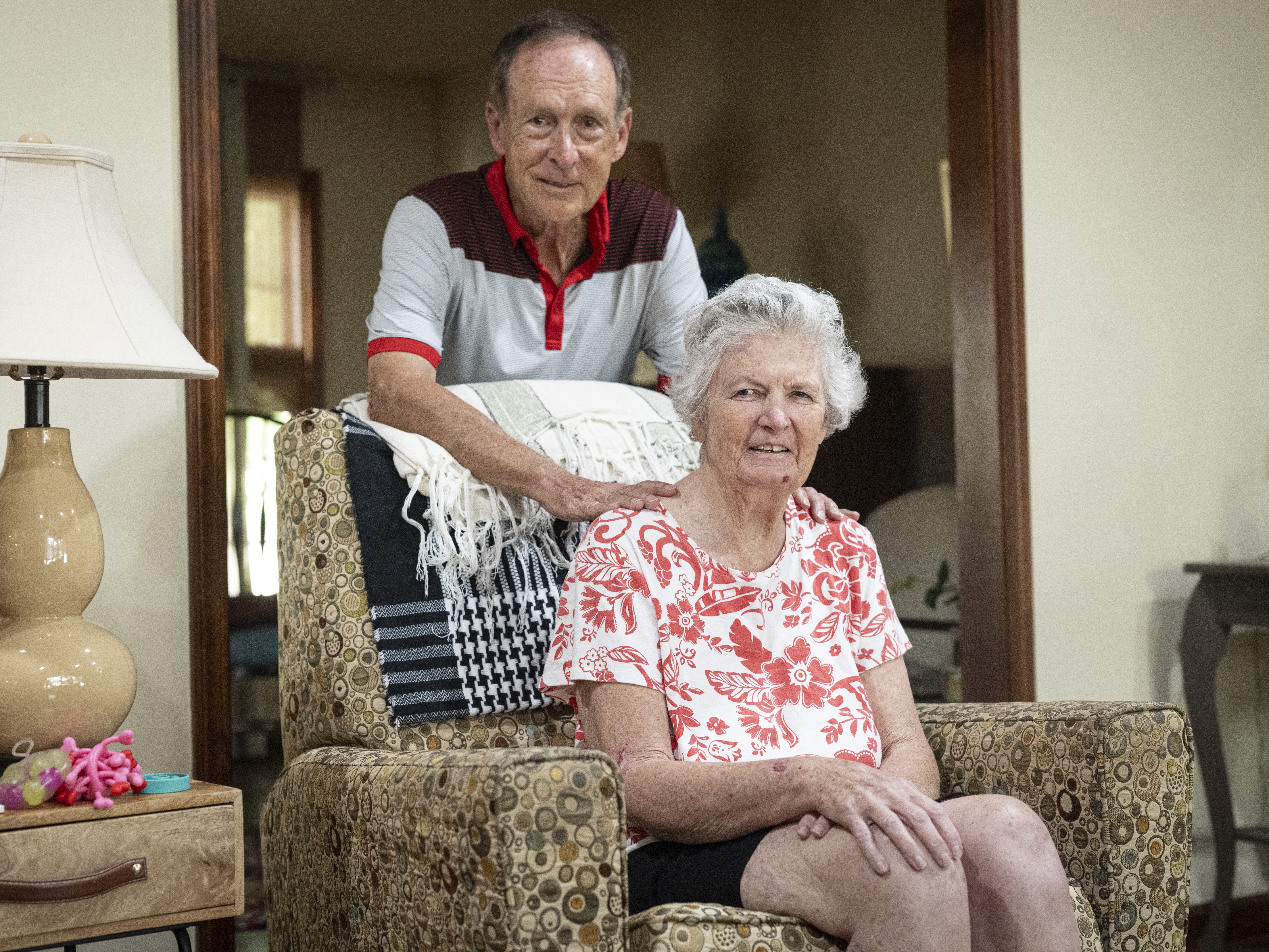 caption: Ken and Susan Bell, September, 2024 in St. Charles, Mo.