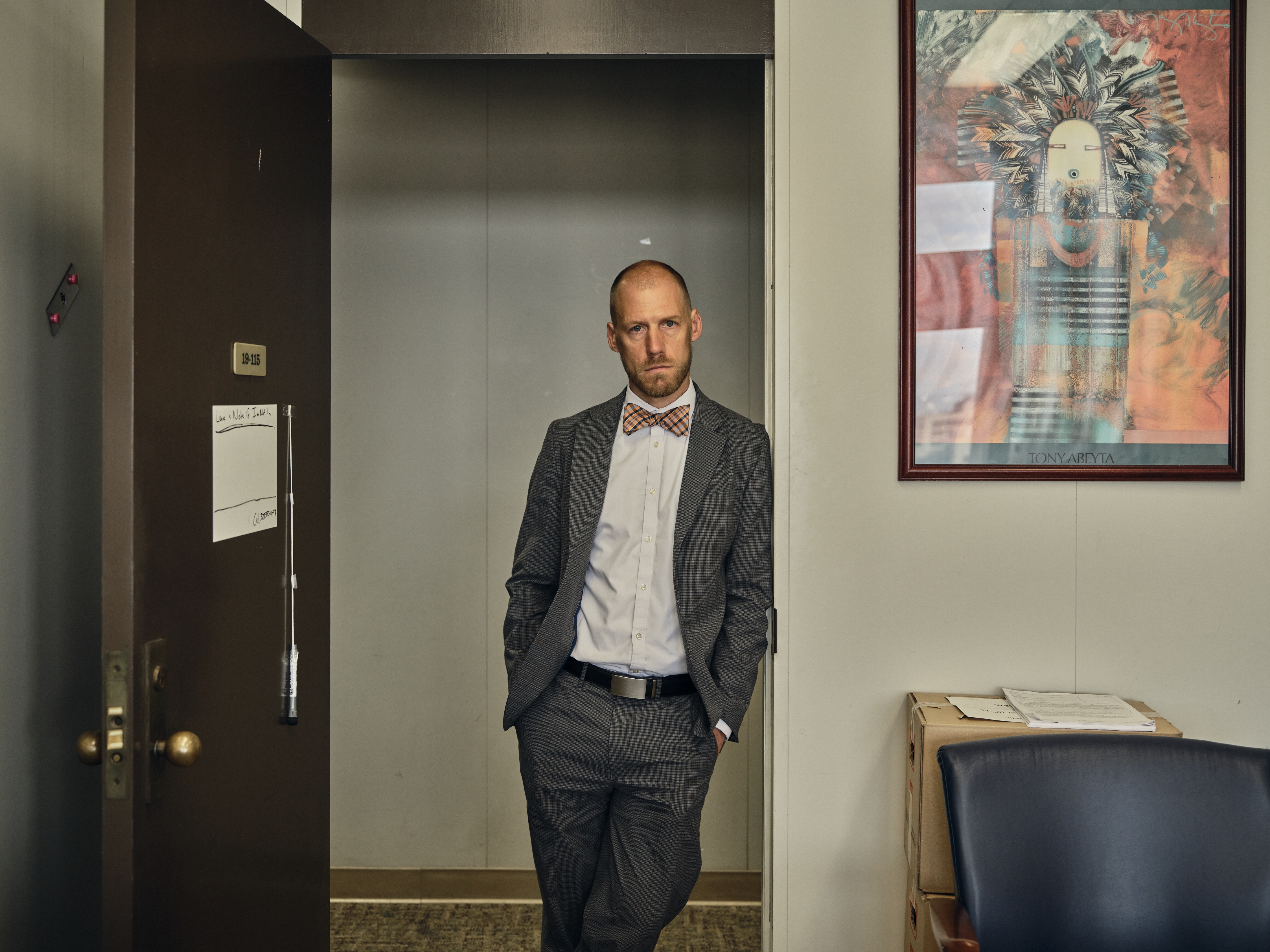 caption: Noah Cox, a lawyer in the Los Angeles County Public Defender's Office, formed the neurocognitive disorder team built on the premise that prison is not always the right place for someone with this kind of disability.