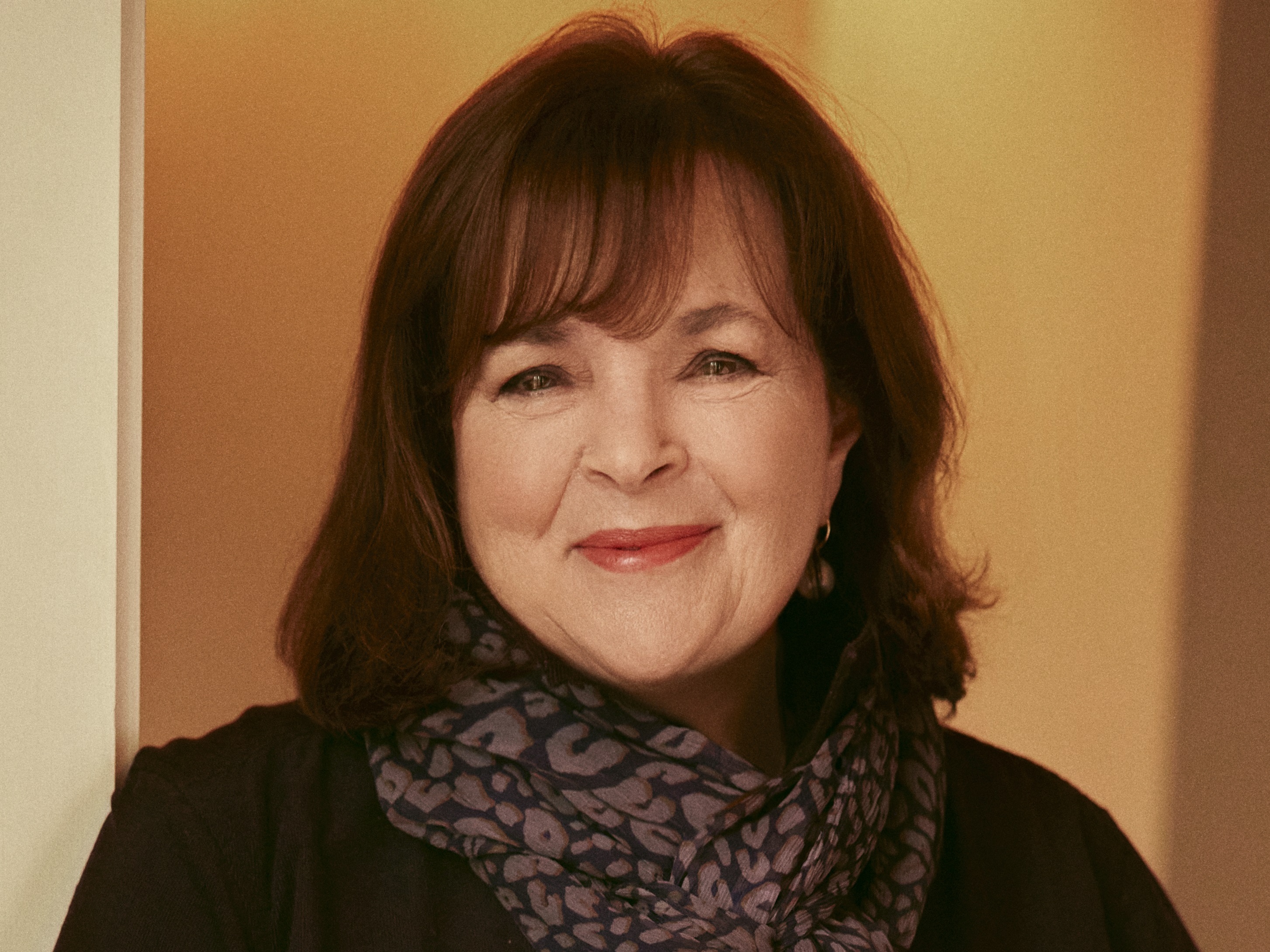 caption: "I love cooking for people I love," Ina Garten says. "And the cooking is just the medium; the thing that I care about is the connection."