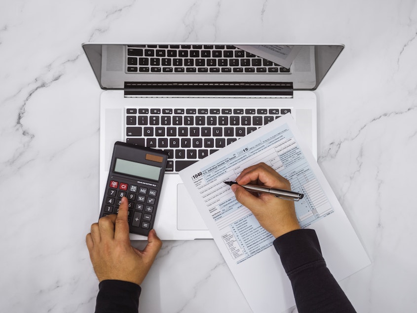 caption: Some of the changes to tax filing this year will result in smaller refunds.