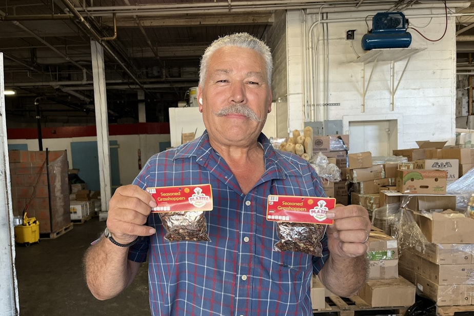 caption: Alejandro Quezada distributes Mexican and Oaxacan specialties from SODO through his business Quezada and Sons.
