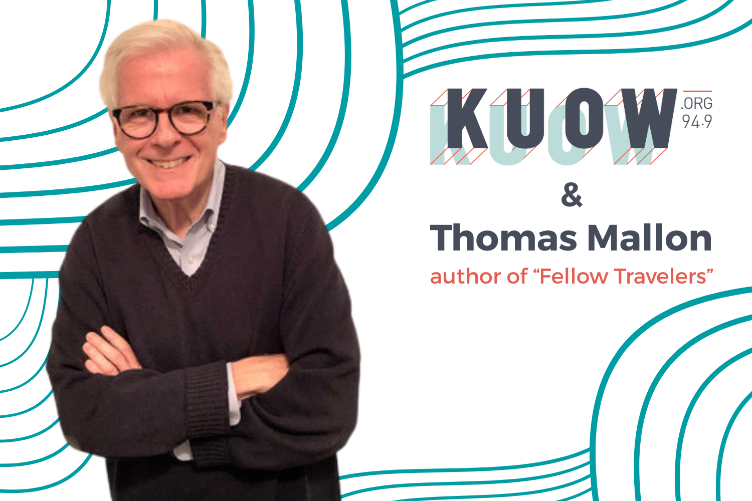 caption: Meet Me Here co-host Katie Campbell recently interviewed Thomas Mallon, author of the novel "Fellow Travelers," which was adapted into an opera. The Seattle Opera brought the show back to the stage in February 2026. 