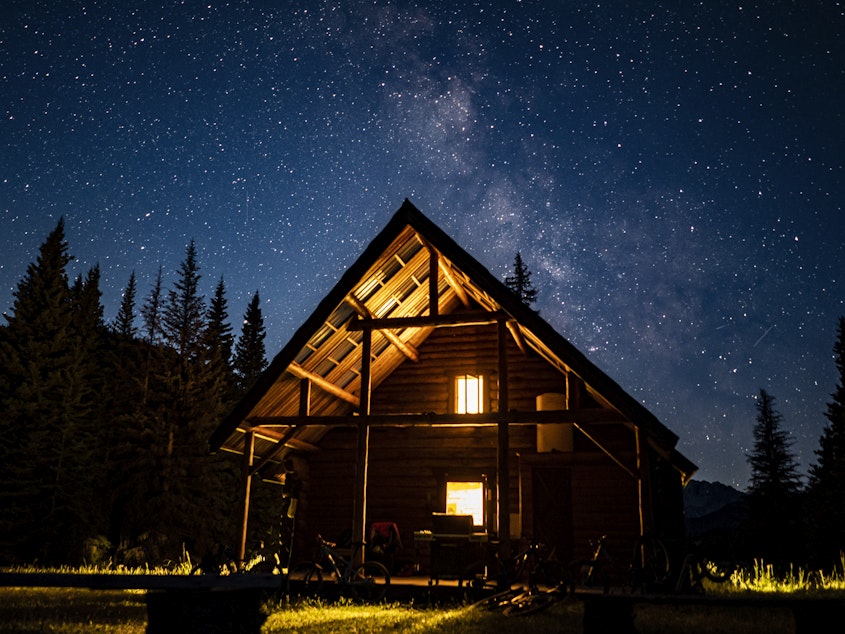 caption: A friend's invitation to fly in for a visit at their vacation cabin came with a request for a COVID precaution that seemed ... not very helpful.
