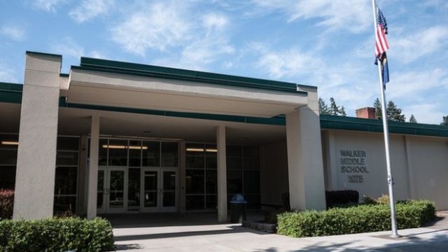 caption: EPA investigators found no contamination they could connect to a string of childhood cancer cases in West Salem. Walker Middle School was one of the sites tested.