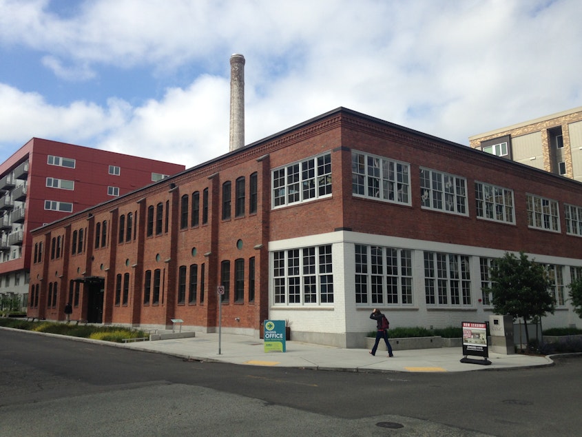 caption: Stackhouse Apartments, South Lake Union