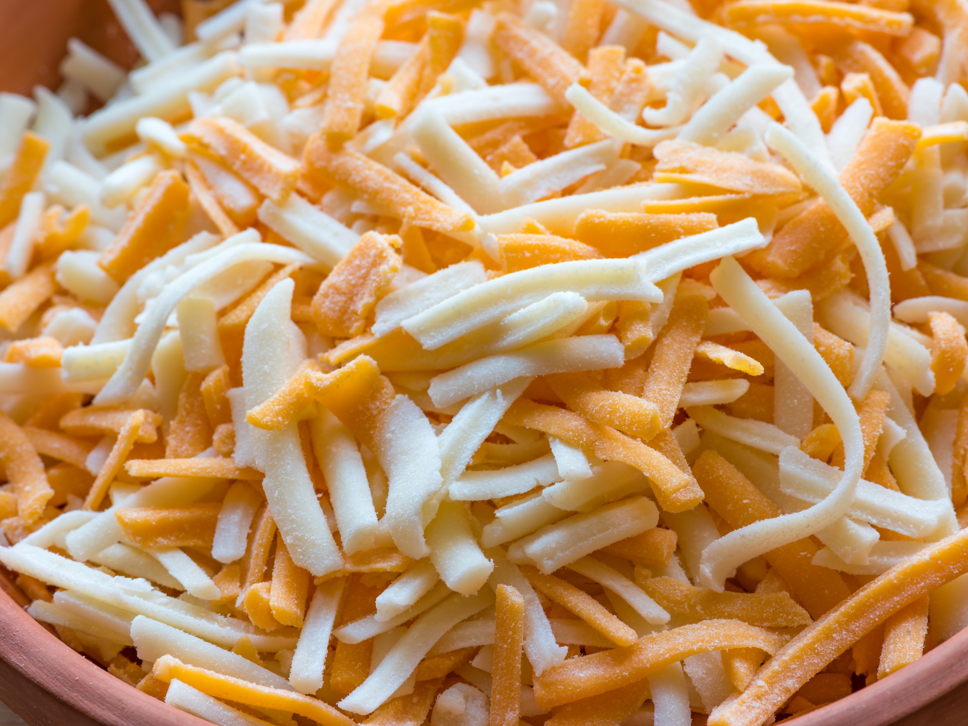 caption: Several varieties of shredded mozzarella and other cheese blends, sold at retailers including Aldi, Target and Walmart, are being recalled over concerns they were contaminated with bits of metal.
